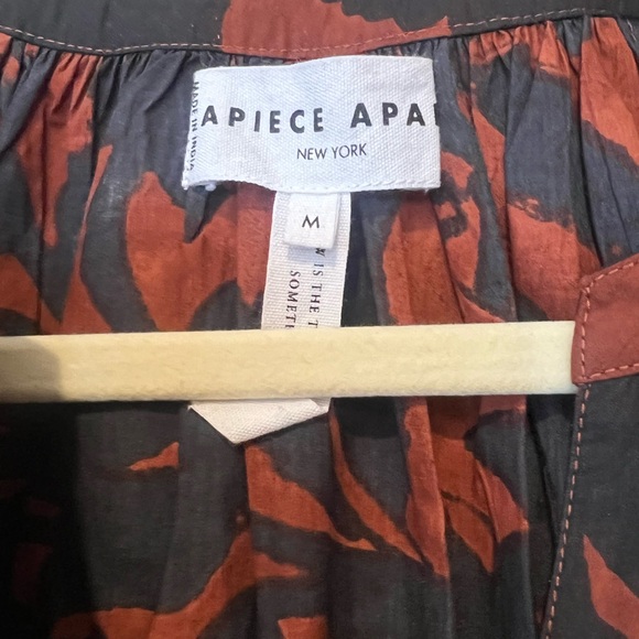 A Piece Apart women’s button up top size medium - Picture 2 of 4